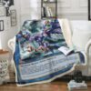 Yu Gi Oh Hraesvelgr The Desperate Doom Eagle Soft Blanket