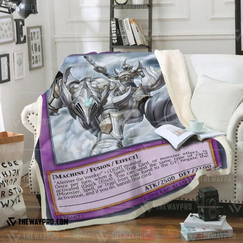 Yu Gi Oh Invoked Mechaba Soft Blanket Yu Gi Oh Invoked Mechaba Soft Blanket