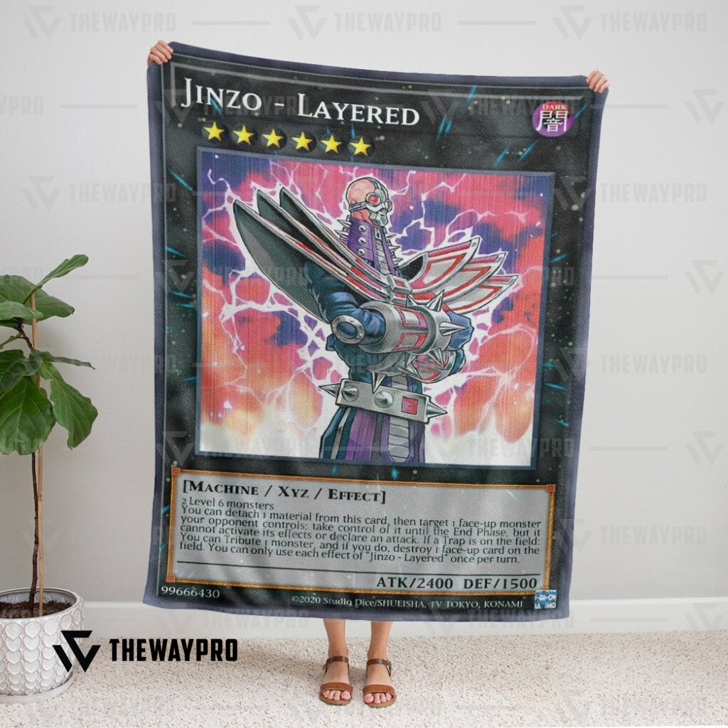 Yu Gi Oh Jinzo Layered Blanket Yu Gi Oh Jinzo Layered Blanket