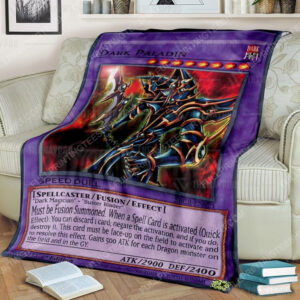Yu Gi Oh King Of Games Dark Paladin Soft Blanket