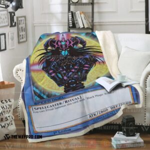 Yu Gi Oh Magician Of Black Chaos Soft Blanket