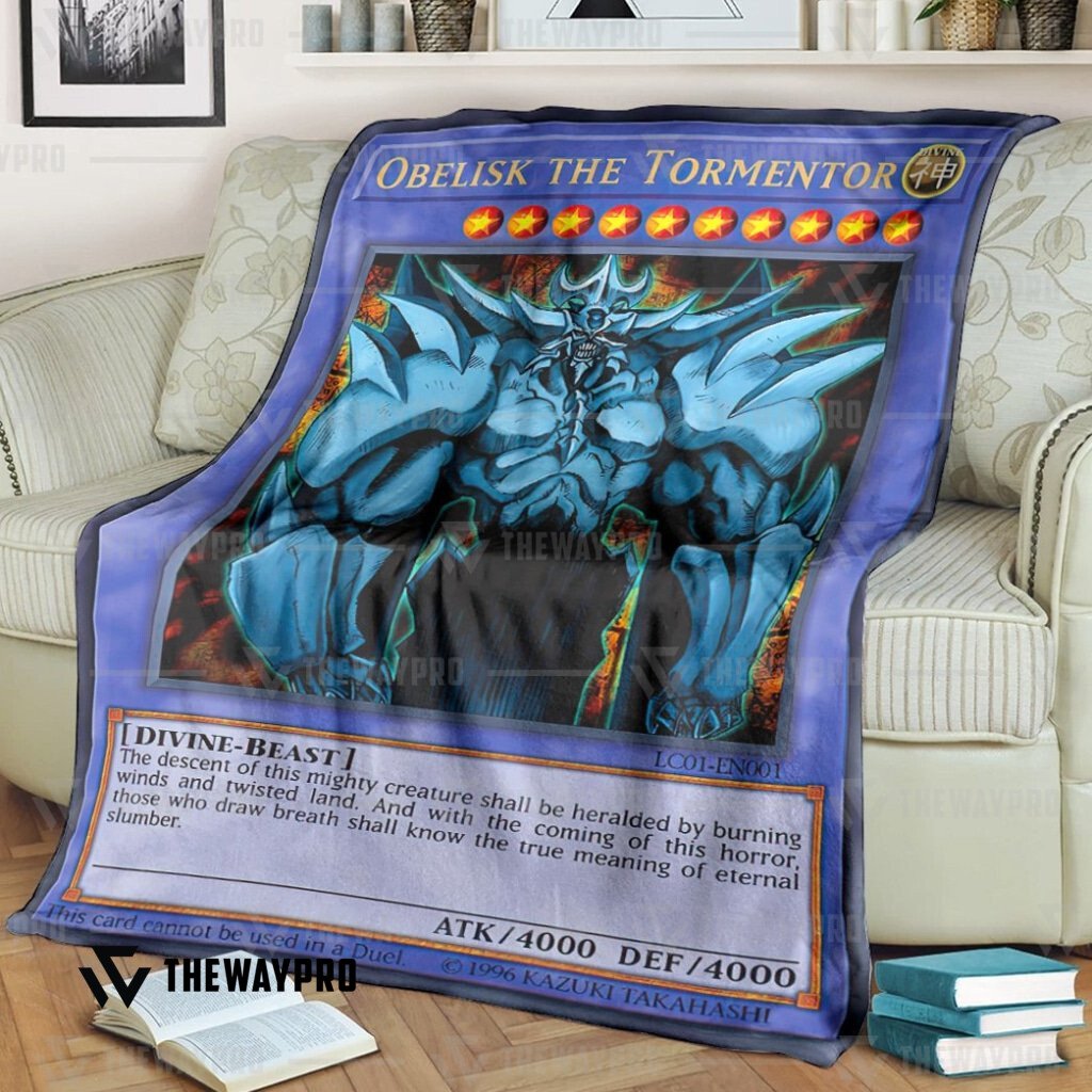Yu Gi Oh Obelisk The Tormentor Blanket Limited Edition Yu Gi Oh Obelisk The Tormentor Blanket Limited Edition