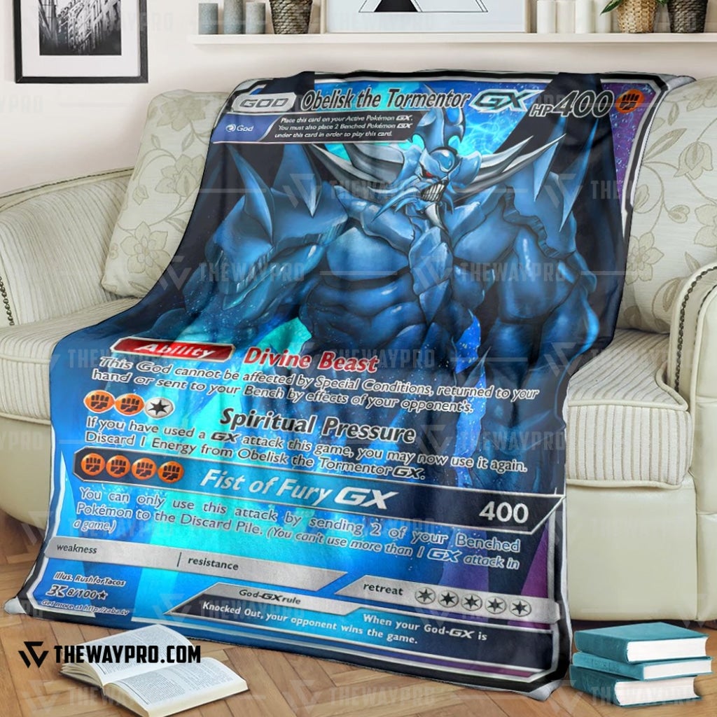 Yu Gi Oh Obelisk The Tormentor Gx 400 Blanket Yu Gi Oh Obelisk The Tormentor Gx 400 Blanket
