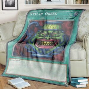 Yu Gi Oh Pot Of Greed Blanket 2