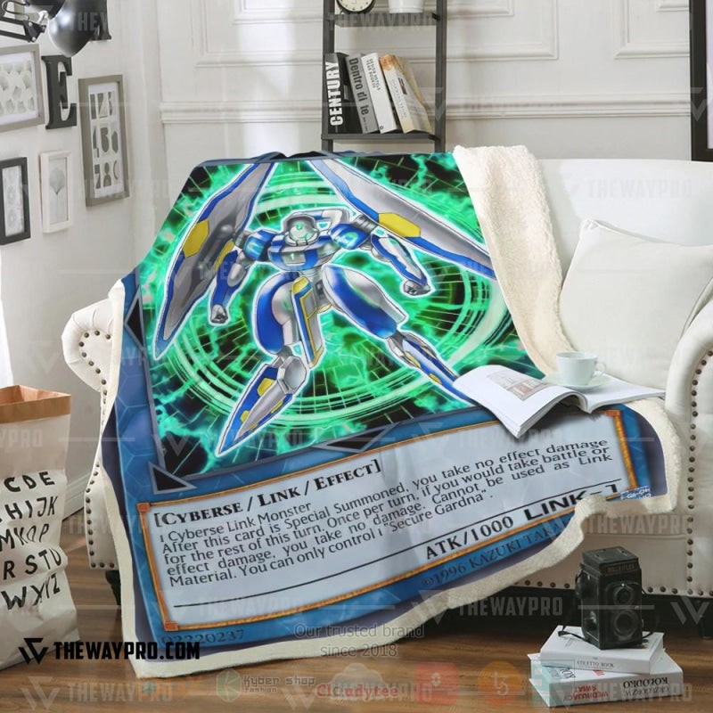 Yu Gi Oh Secure Gardna Soft Blanket Yu Gi Oh Secure Gardna Soft Blanket