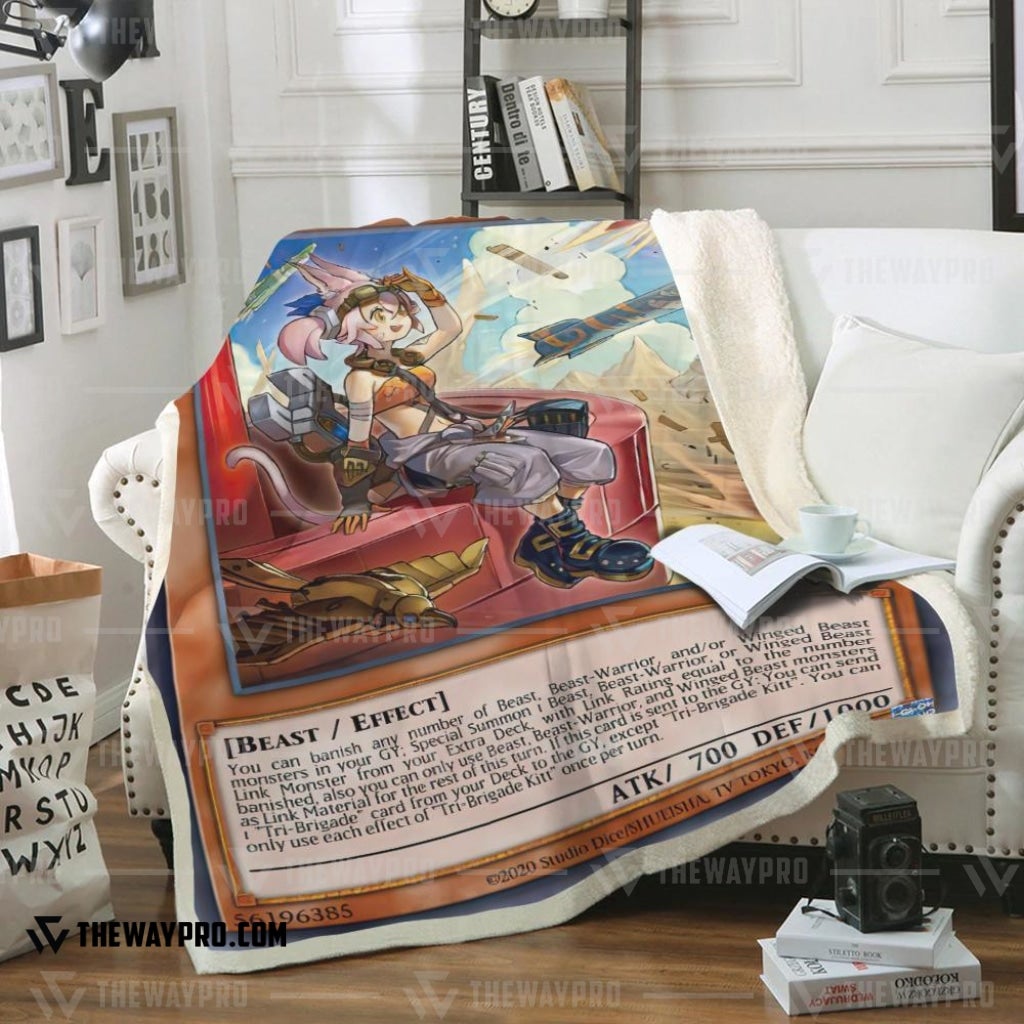 Yu Gi Oh Tri Brigade Kitt Blanket 3 Yu Gi Oh Tri Brigade Kitt Blanket 3
