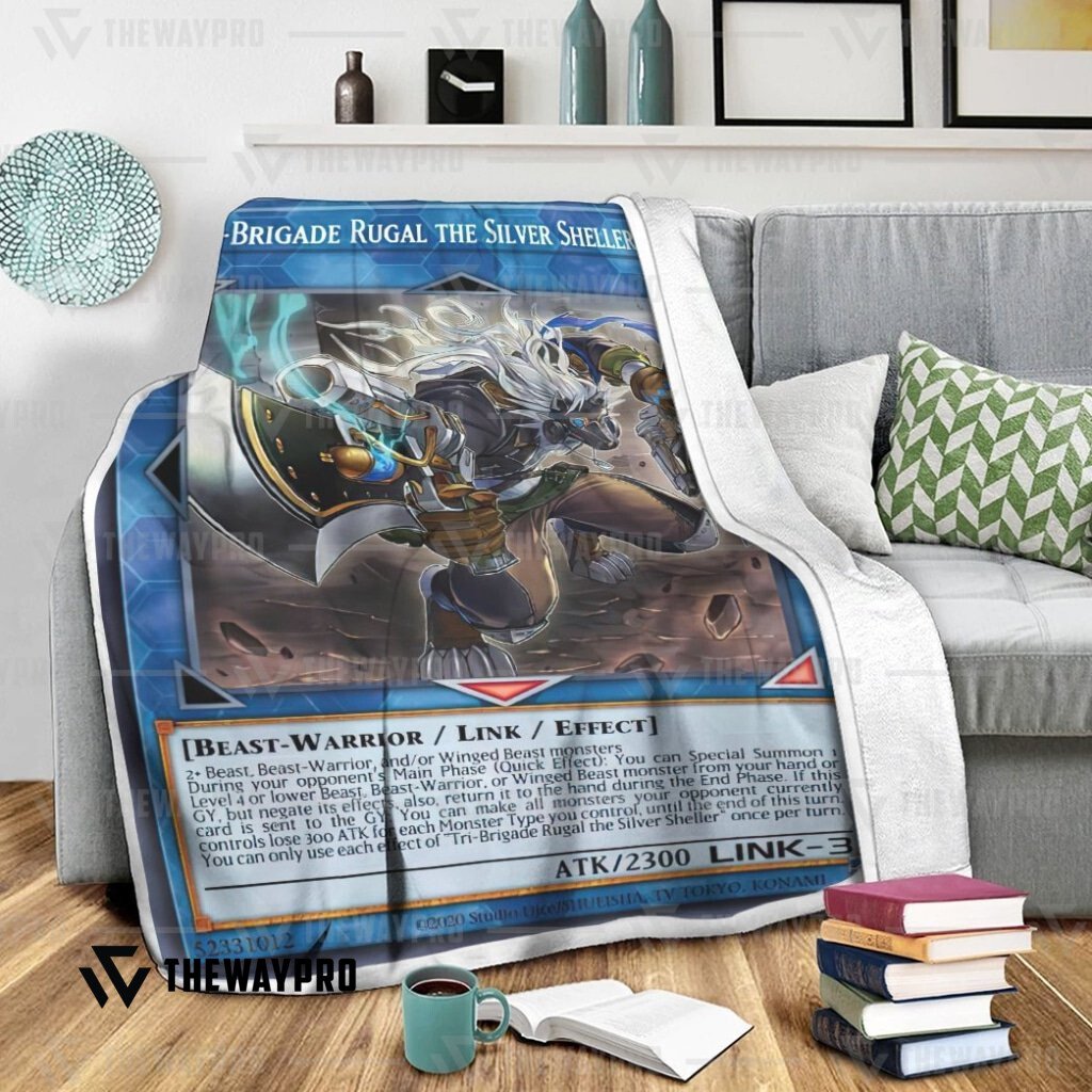 Yu Gi Oh Tri Brigade Rugal The Silver Sheller Blanket Yu Gi Oh Tri Brigade Rugal The Silver Sheller Blanket