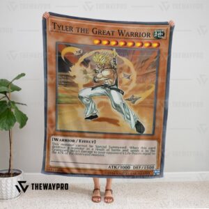Yu Gi Oh Tyler The Great Warrior Blanket Limited Edition