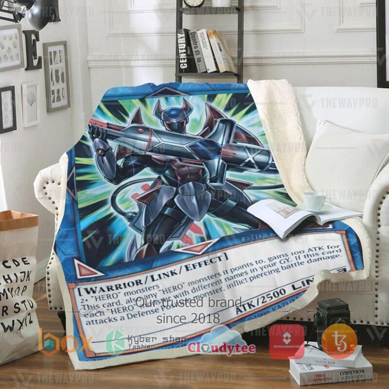 Yu Gi Oh Xtra Hero Dread Decimator Blanket Yu Gi Oh Xtra Hero Dread Decimator Blanket