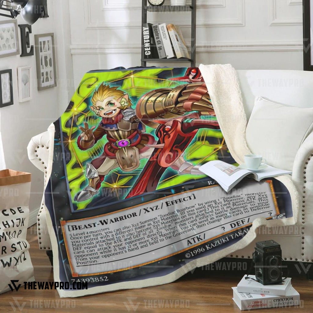 Yu Gi Oh Zoodiac Boarbow Blanket 2 Yu Gi Oh Zoodiac Boarbow Blanket 2