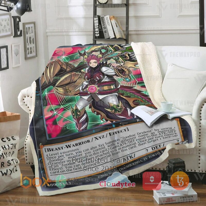 Yu Gi Oh Zoodiac Drident Blanket 2 Yu Gi Oh Zoodiac Drident Blanket 2