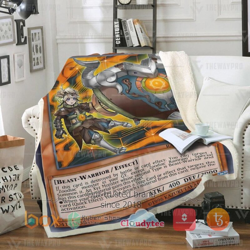 Yu Gi Oh Zoodiac Ramram Blanket Yu Gi Oh Zoodiac Ramram Blanket