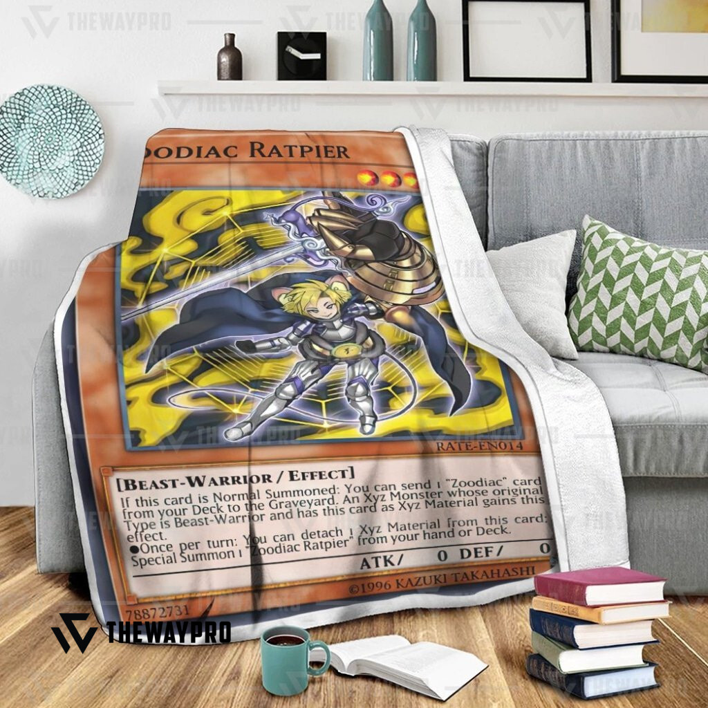Yu Gi Oh Zoodiac Ratpier Blanket Yu Gi Oh Zoodiac Ratpier Blanket