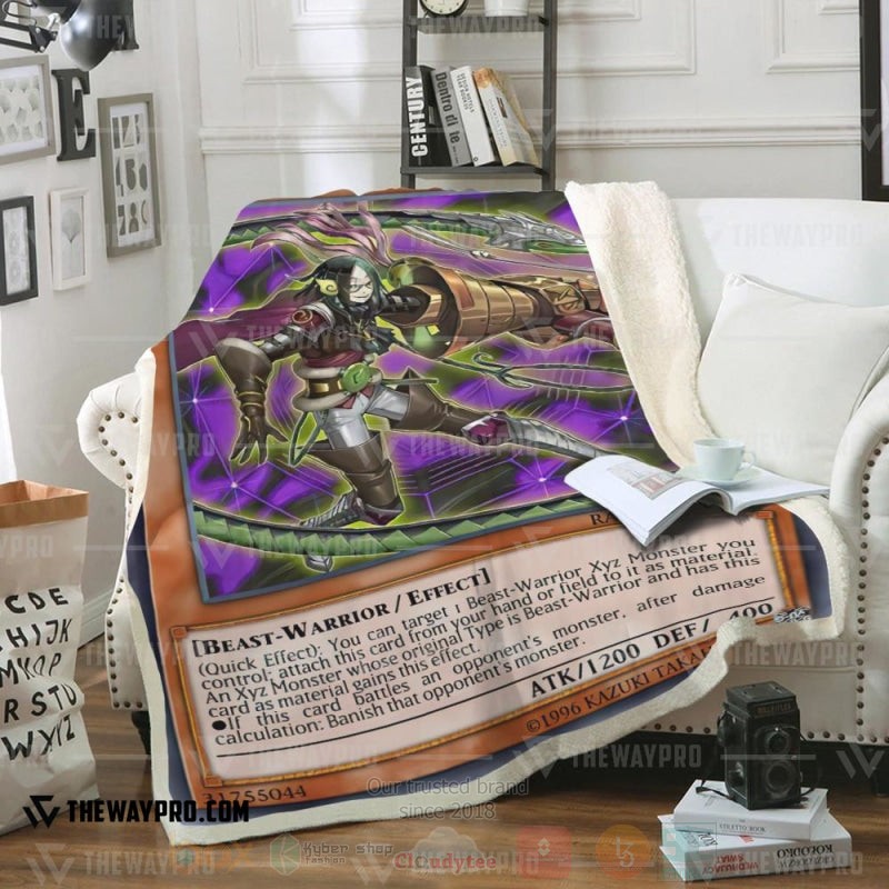 Yu Gi Oh Zoodiac Whiptail Soft Blanket Yu Gi Oh Zoodiac Whiptail Soft Blanket