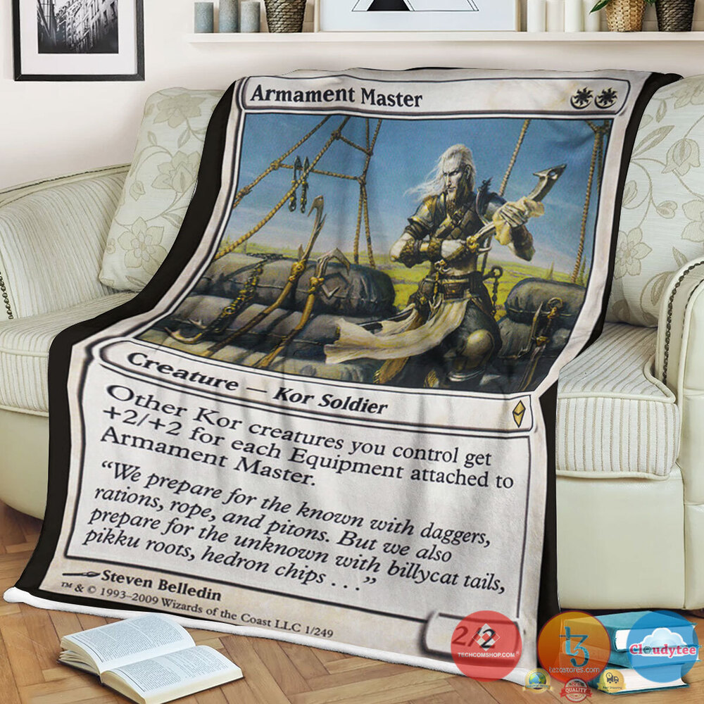 Zen 1 Armament Master Fleece Blanket Zen 1 Armament Master Fleece Blanket