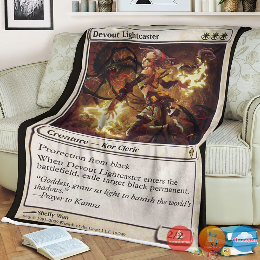 Zen 10 Devout Lightcaster Fleece Blanket Zen 10 Devout Lightcaster Fleece Blanket