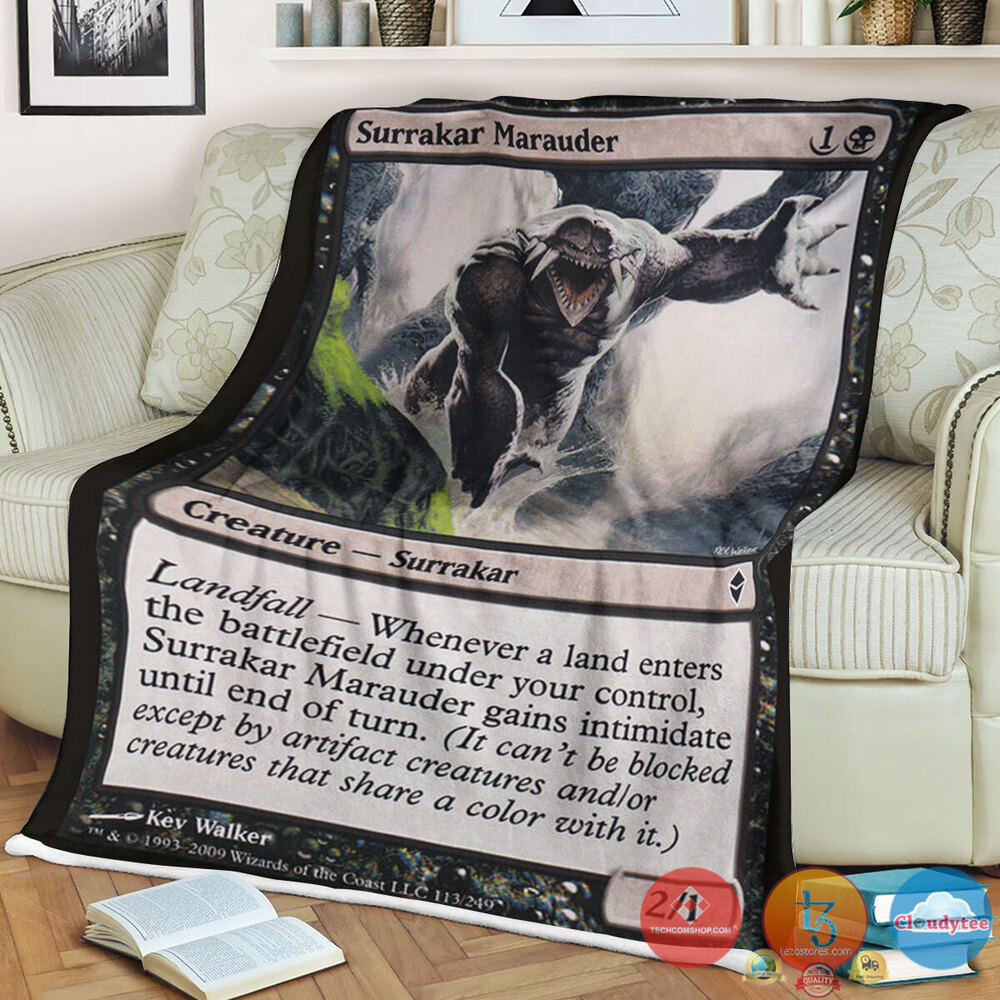 Zen 113 Surrakar Marauder Fleece Blanket Zen 113 Surrakar Marauder Fleece Blanket