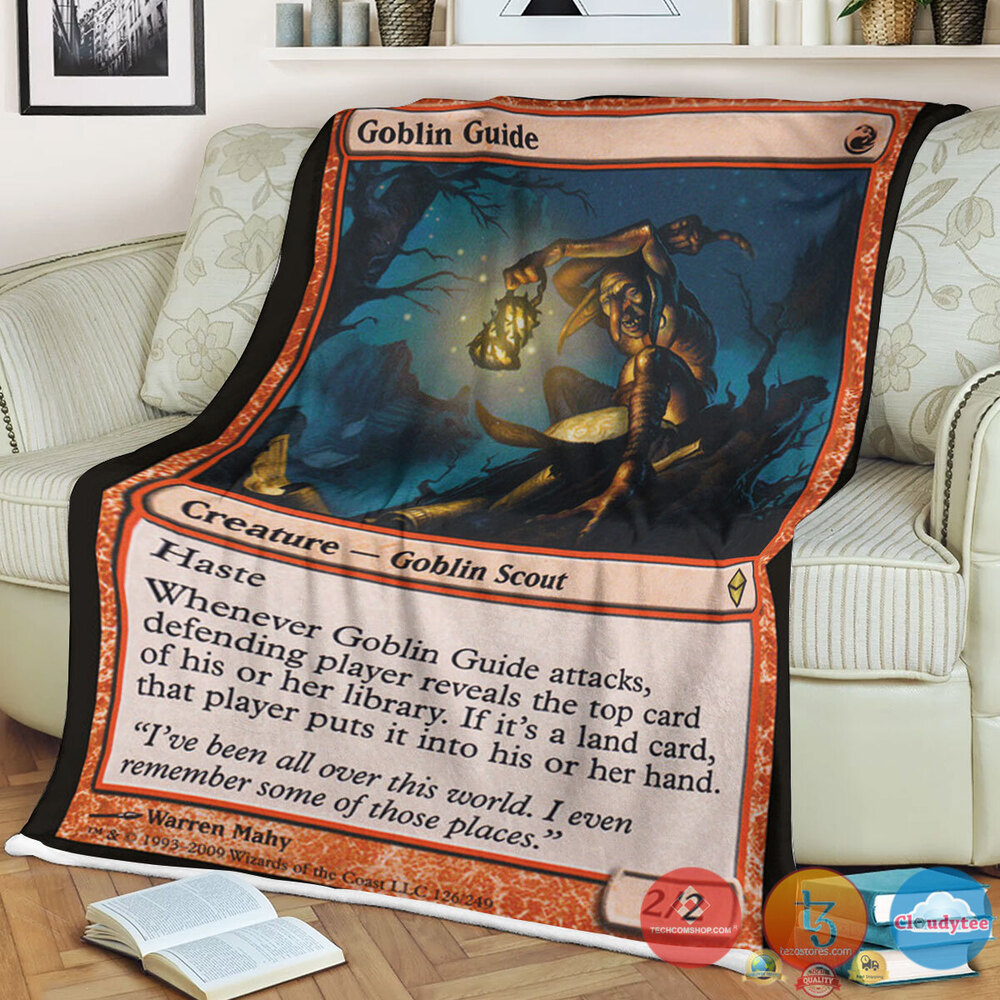 Zen 126 Goblin Guide Fleece Blanket Zen 126 Goblin Guide Fleece Blanket