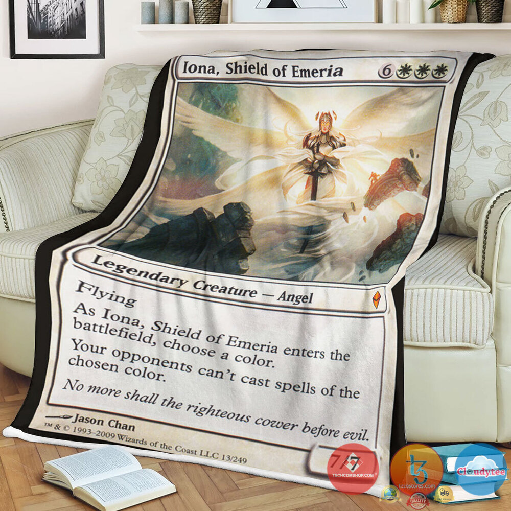Zen 13 Iona Shield Of Emeria Fleece Blanket Zen 13 Iona Shield Of Emeria Fleece Blanket