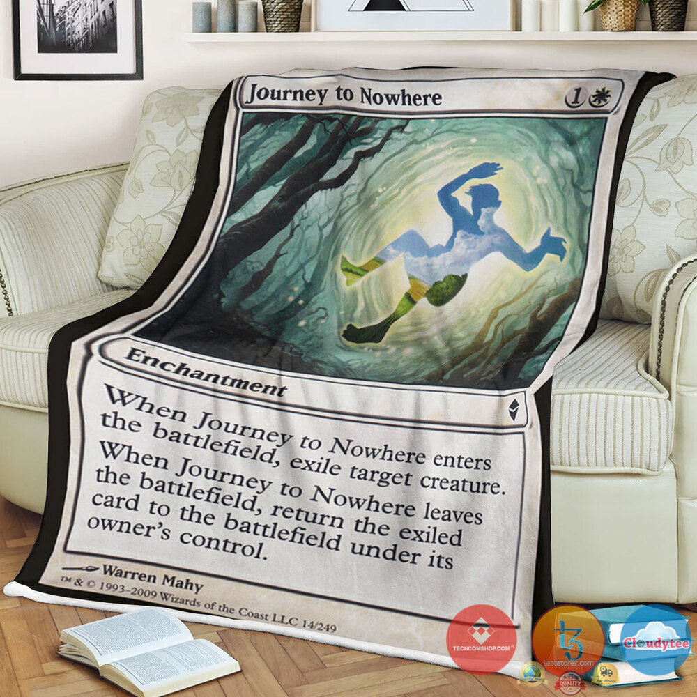 Zen 14 Journey To Nowhere Fleece Blanket Zen 14 Journey To Nowhere Fleece Blanket