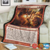 Zen 140 Obsidian Fireheart Fleece Blanket