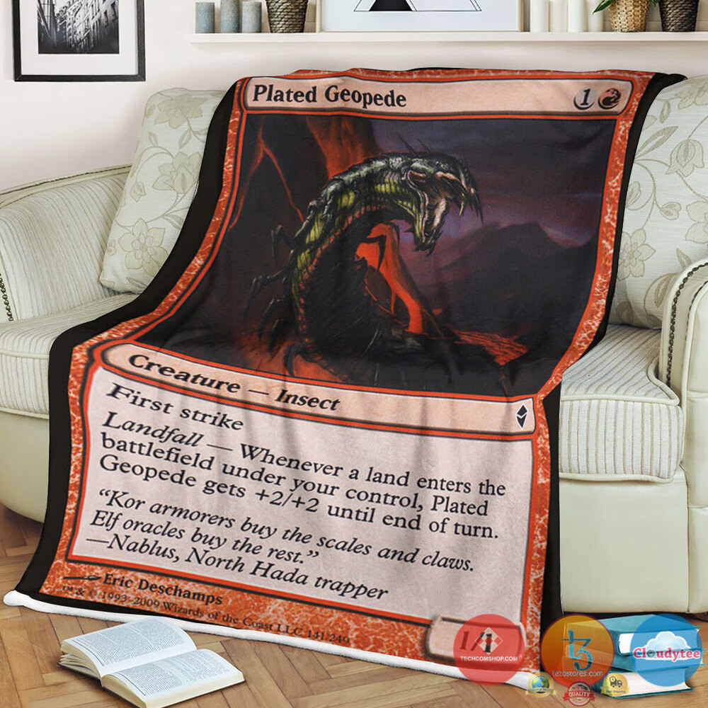 Zen 141 Plated Geopede Fleece Blanket Zen 141 Plated Geopede Fleece Blanket