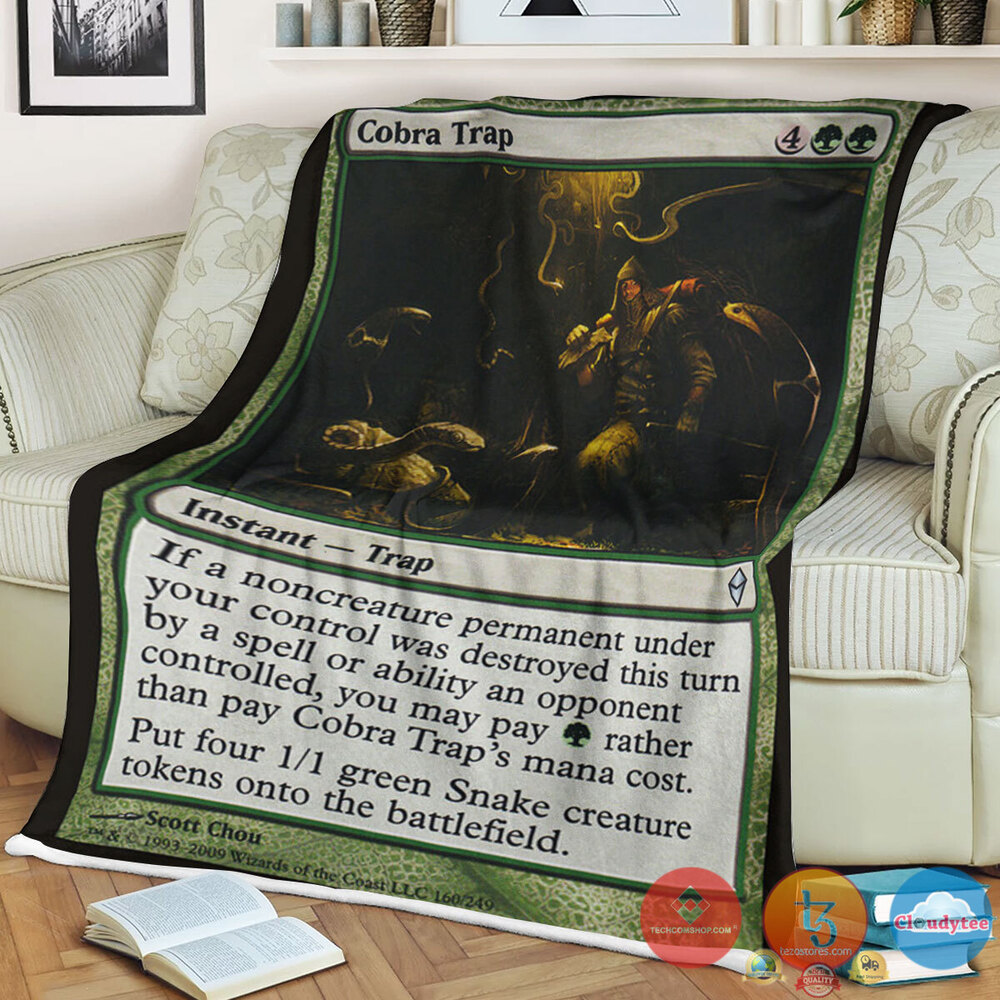 Zen 160 Cobra Trap Fleece Blanket Zen 160 Cobra Trap Fleece Blanket