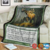 Zen 163 Grazing Gladehart Fleece Blanket