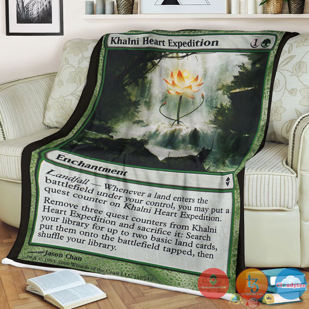 Zen 167 Khalni Heart Expedition Fleece Blanket Zen 167 Khalni Heart Expedition Fleece Blanket