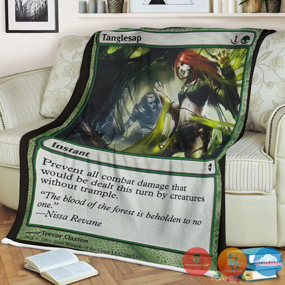 Zen 186 Tanglesap Fleece Blanket Zen 186 Tanglesap Fleece Blanket