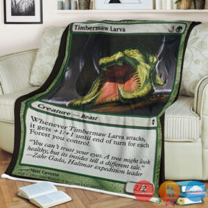 Zen 189 Timbermaw Larva Fleece Blanket