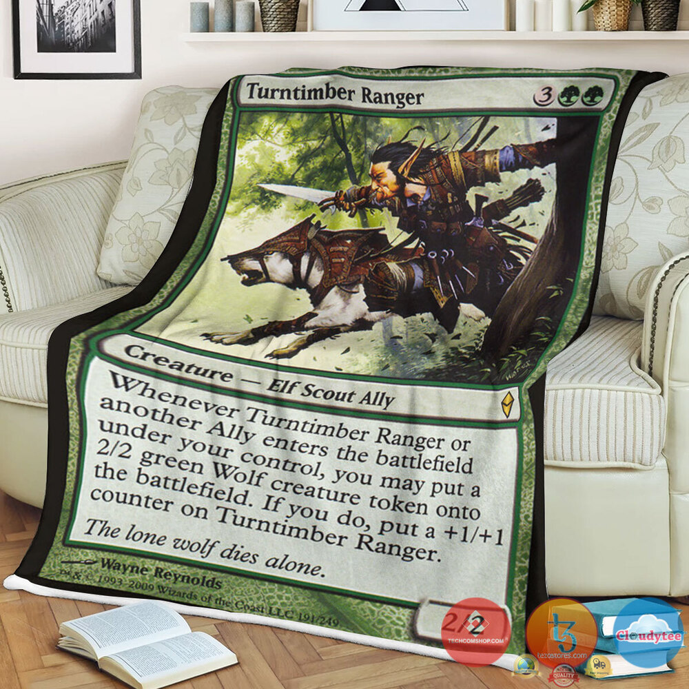Zen 191 Turntimber Ranger Fleece Blanket Zen 191 Turntimber Ranger Fleece Blanket