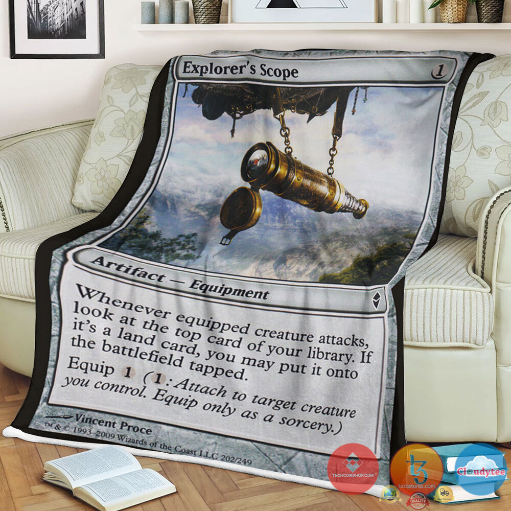Zen 202 Explorer S Scope Fleece Blanket Zen 202 Explorer S Scope Fleece Blanket