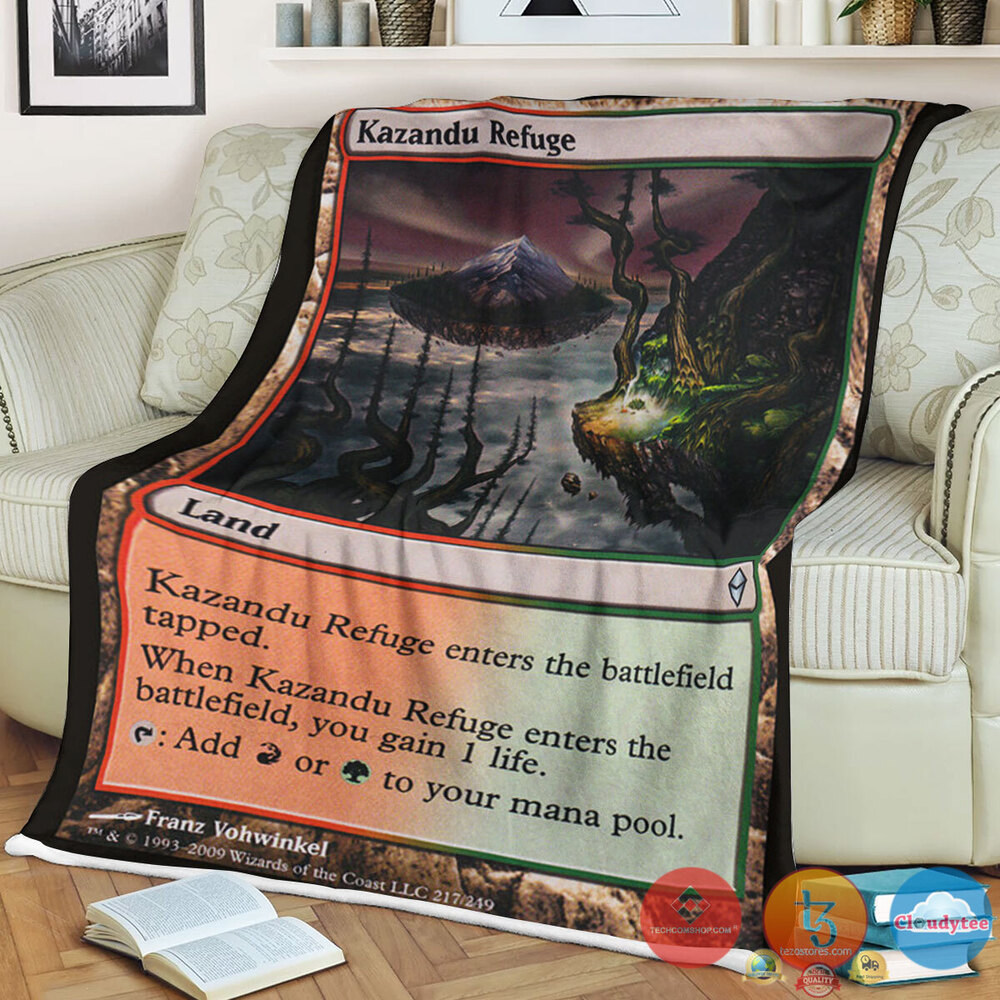 Zen 217 Kazandu Refuge Fleece Blanket Zen 217 Kazandu Refuge Fleece Blanket