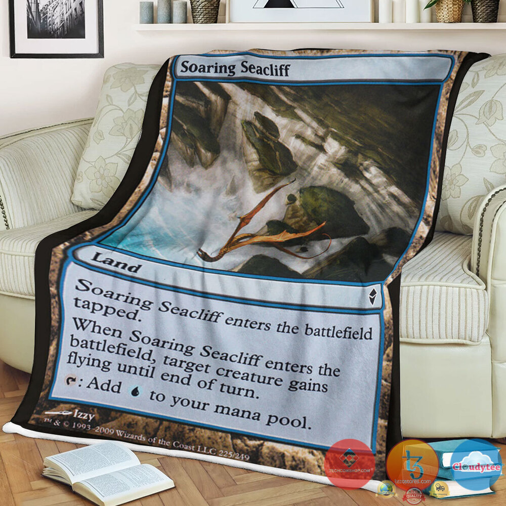 Zen 225 Soaring Seacliff Fleece Blanket Zen 225 Soaring Seacliff Fleece Blanket
