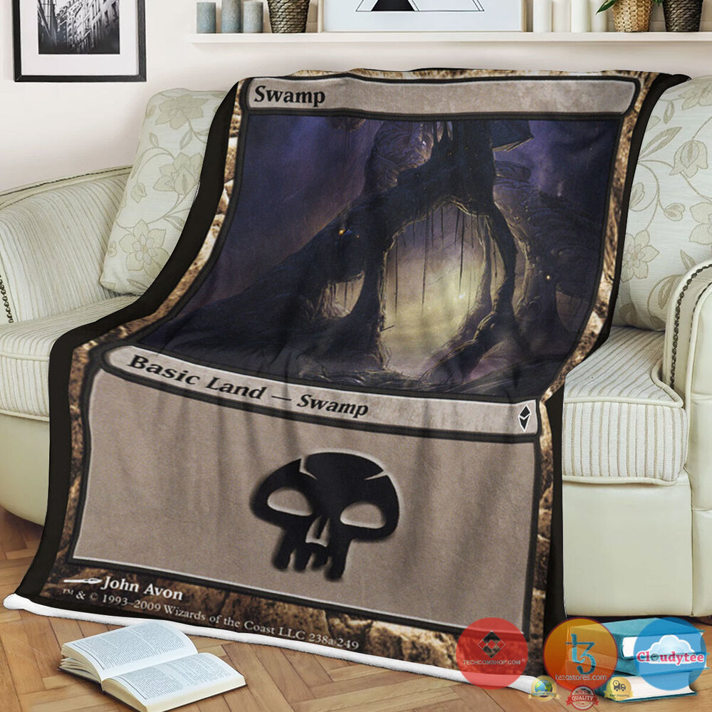 Zen 238A Swamp Fleece Blanket Zen 238A Swamp Fleece Blanket