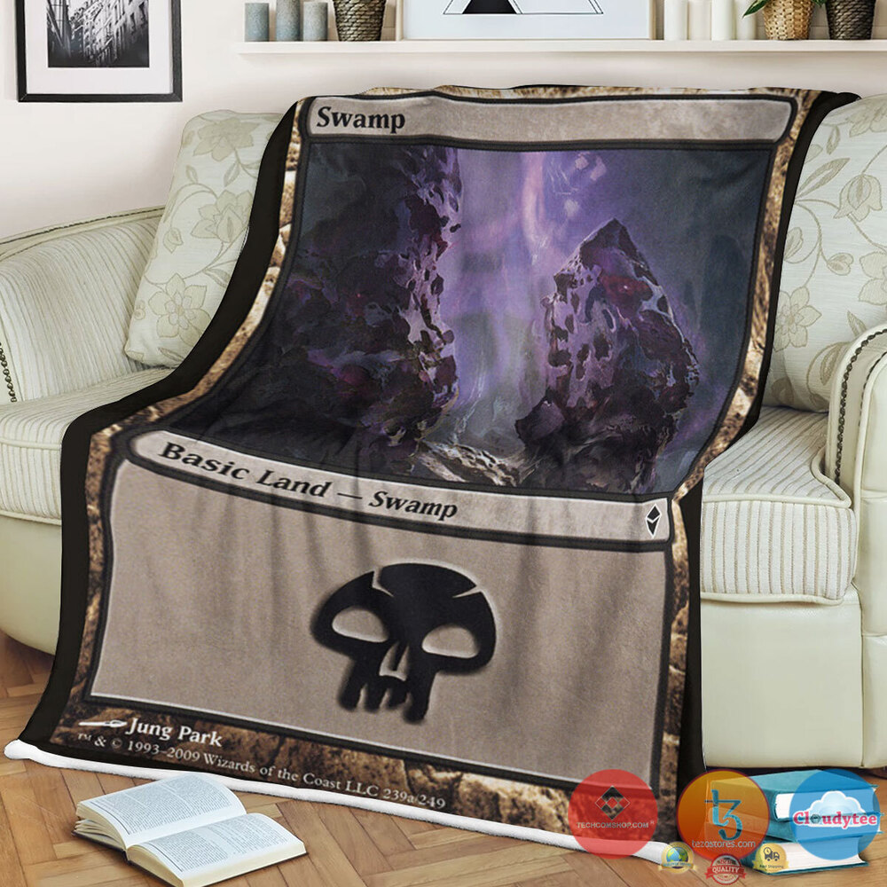 Zen 239A Swamp Fleece Blanket Zen 239A Swamp Fleece Blanket