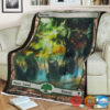 Zen 248 Forest Fleece Blanket