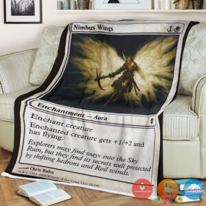 Zen 28 Nimbus Wings Fleece Blanket