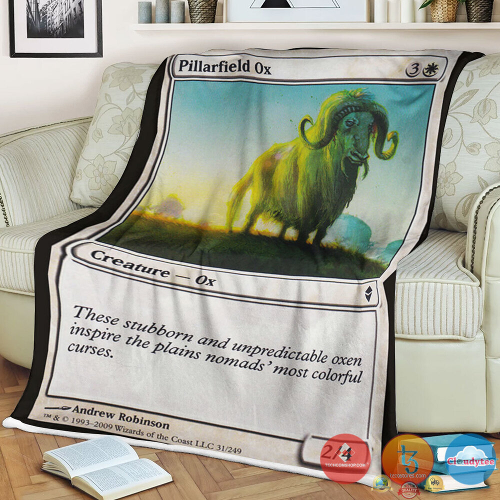 Zen 31 Pillarfield Ox Fleece Blanket Zen 31 Pillarfield Ox Fleece Blanket