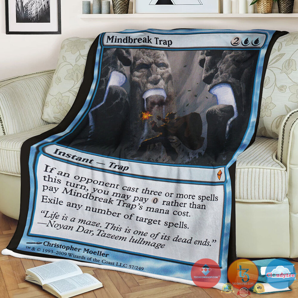 Zen 57 Mindbreak Trap Fleece Blanket Zen 57 Mindbreak Trap Fleece Blanket