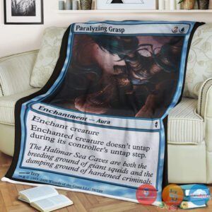 Zen 58 Paralyzing Grasp Fleece Blanket