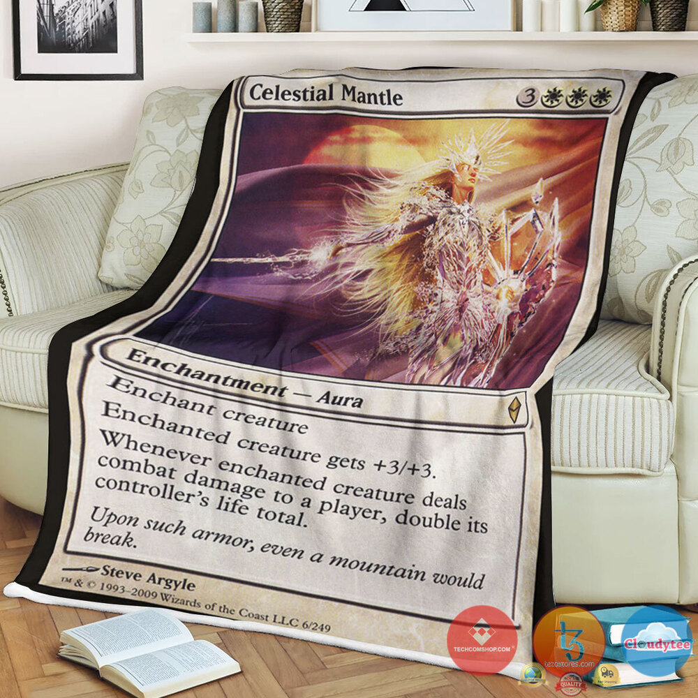 Zen 6 Celestial Mantle Fleece Blanket Zen 6 Celestial Mantle Fleece Blanket