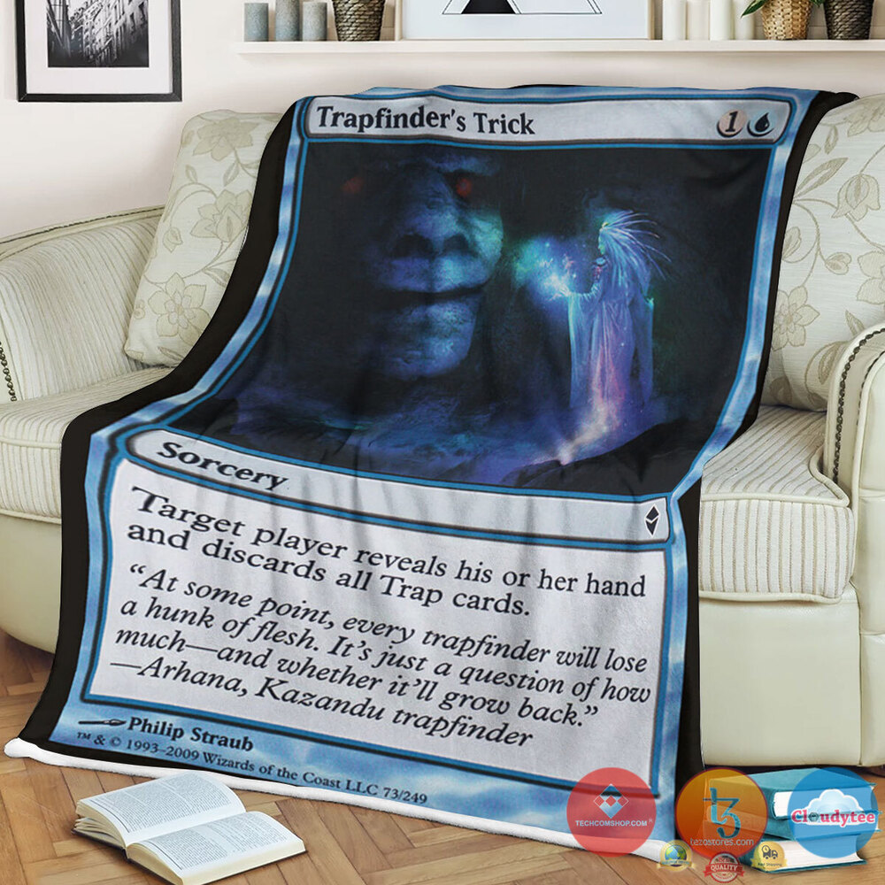 Zen 73 Trapfinder S Trick Fleece Blanket Zen 73 Trapfinder S Trick Fleece Blanket