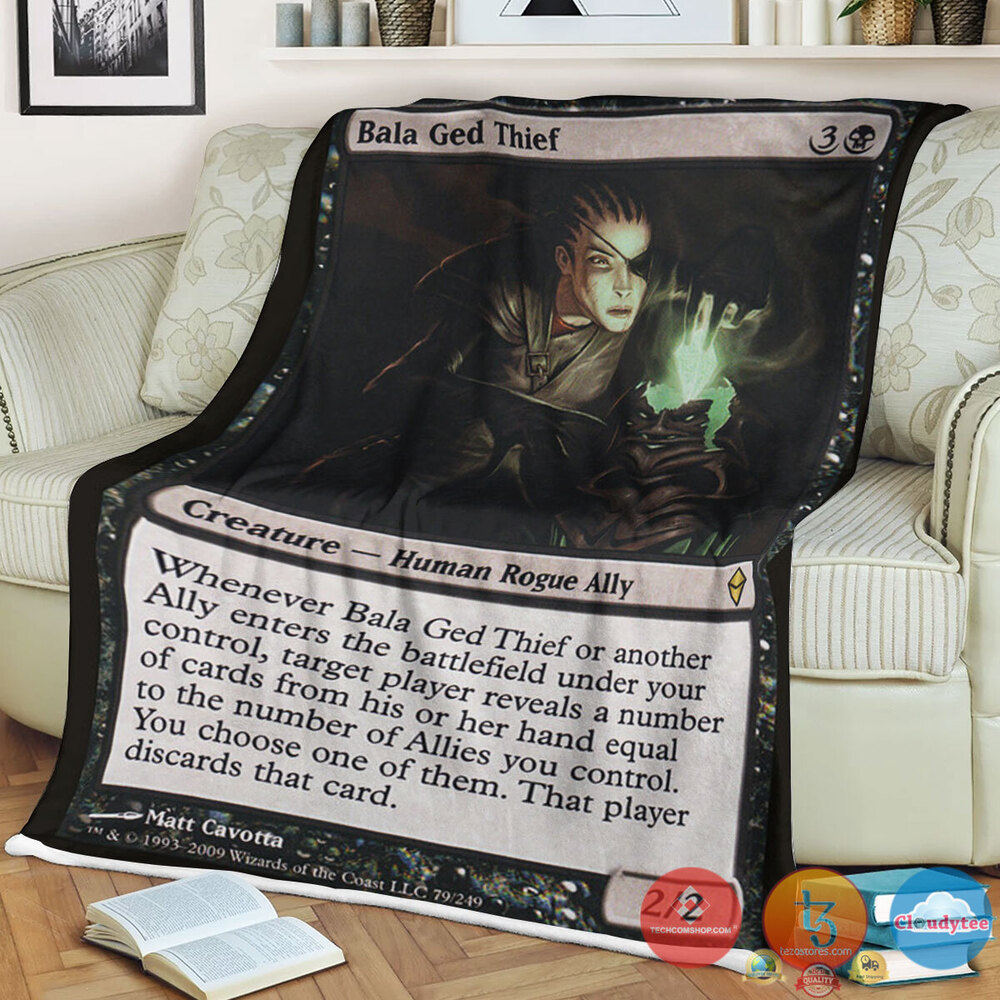 Zen 79 Bala Ged Thief Fleece Blanket Zen 79 Bala Ged Thief Fleece Blanket