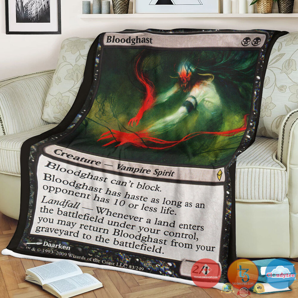 Zen 83 Bloodghast Fleece Blanket Zen 83 Bloodghast Fleece Blanket
