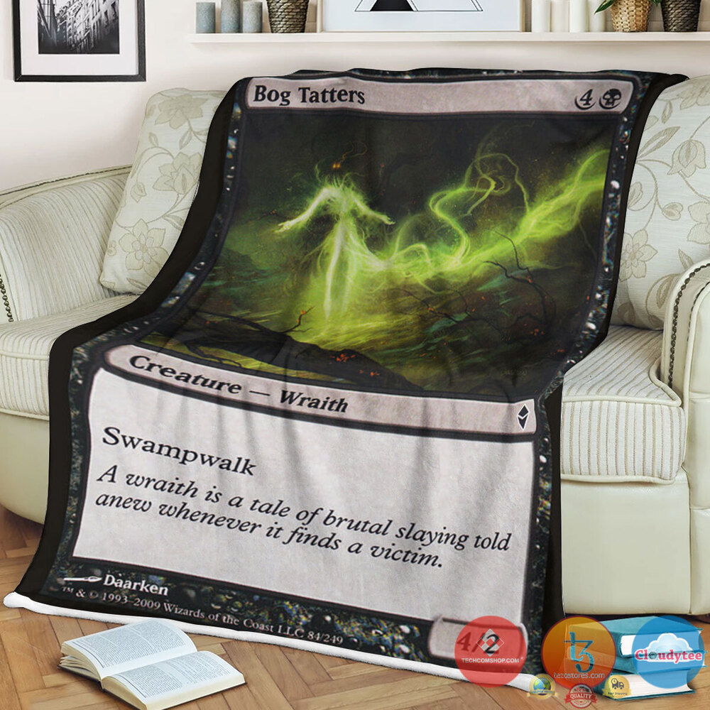 Zen 84 Bog Tatters Fleece Blanket Zen 84 Bog Tatters Fleece Blanket