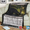 Zen 94 Hagra Crocodile Fleece Blanket