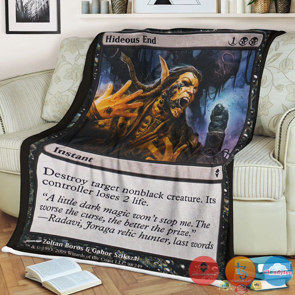 Zen 98 Hideous End Fleece Blanket Zen 98 Hideous End Fleece Blanket