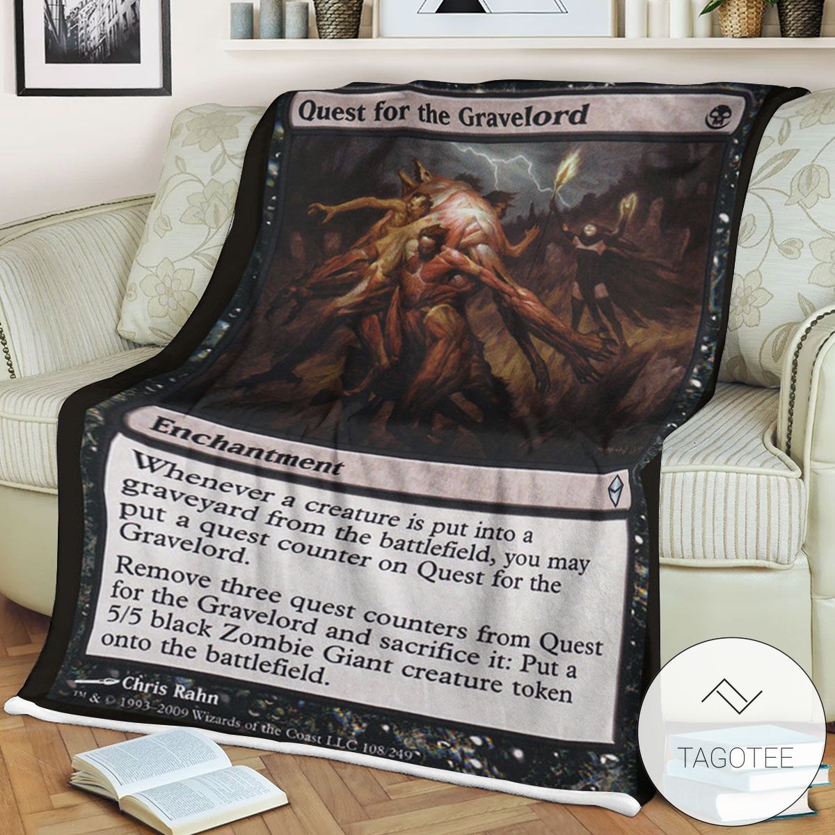 Zendikar 108 Quest For The Gravelord Mtg Blanket Zendikar 108 Quest For The Gravelord Mtg Blanket